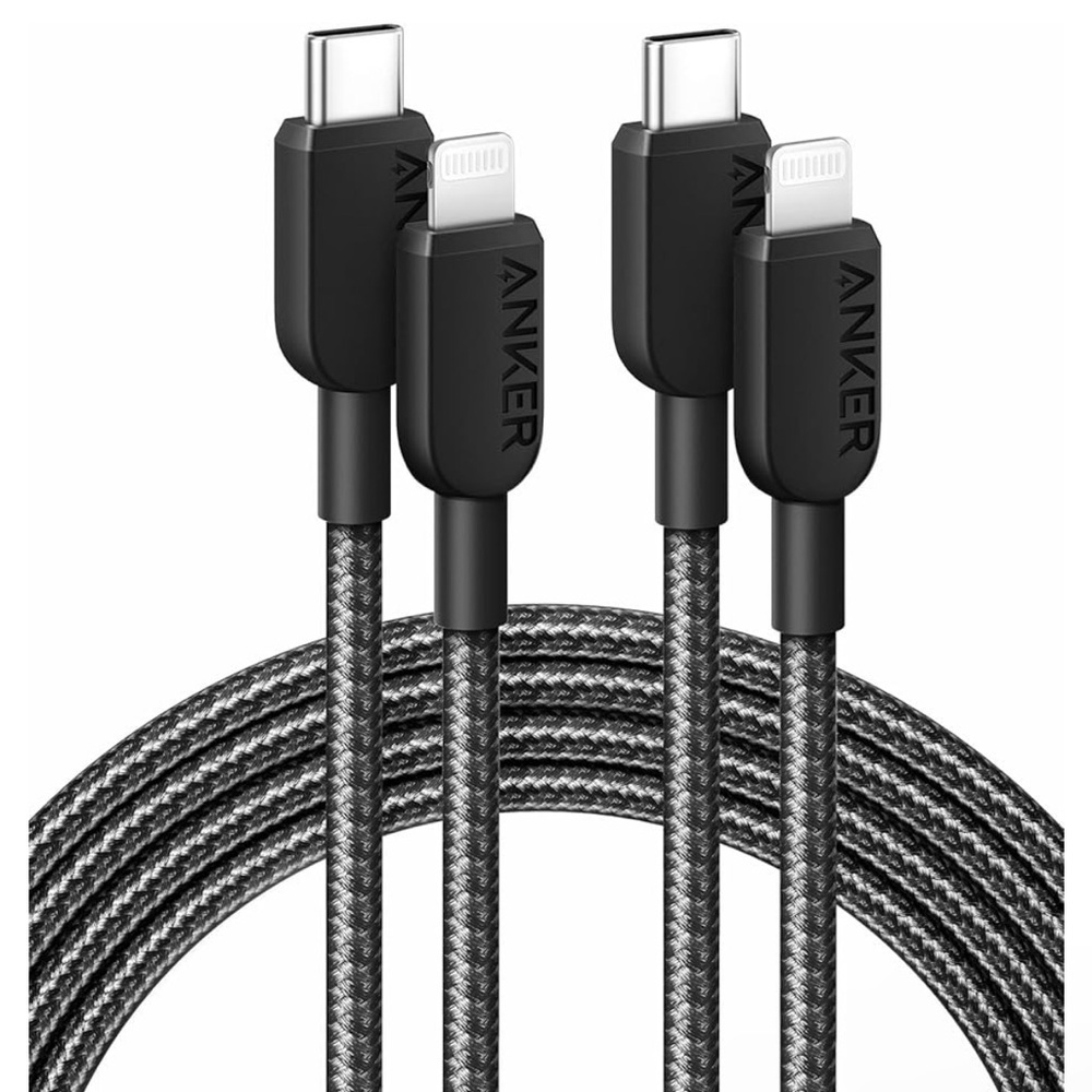 NEW Anker Cable [2pack 6ft Braided], 310 USB C to Lightning Cable